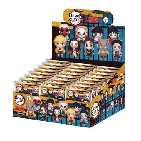 Demon Slayer: Kimetsu no Yaiba 3D PVC Bag Clips Display (24) [2]