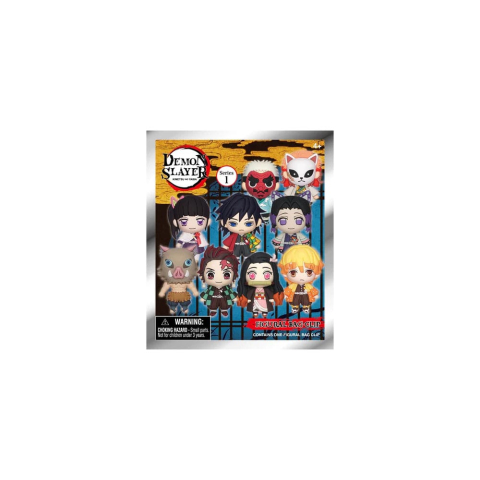 Fashion & Accessories - Demon Slayer: Kimetsu no Yaiba 3D PVC Bag Clips Display (24)
