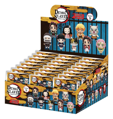 Demon Slayer: Kimetsu no Yaiba 3D PVC Bag Clips Series 9 Blind Bag Display (24) [2]