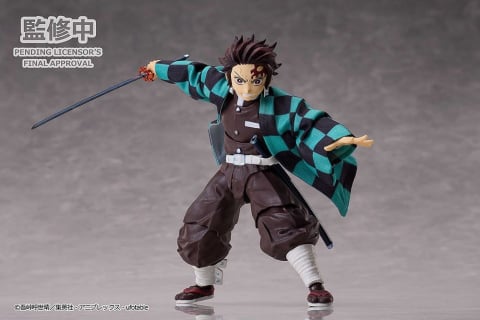 Demon Slayer: Kimetsu no Yaiba BUZZmod Action Figure 1/12 Tanjiro Kamado Ver. 2 14 cm [4]