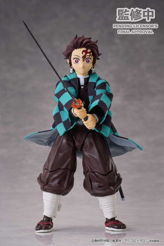 Demon Slayer: Kimetsu no Yaiba BUZZmod Action Figure 1/12 Tanjiro Kamado Ver. 2 14 cm [6]
