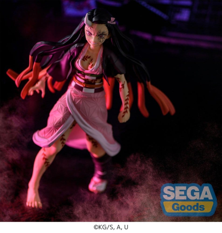 Demon Slayer: Kimetsu no Yaiba FIGURIZMa PVC Figure Nezuko Kamado Demon Form Advancing Ver. (Rerelease) 21 cm [4]