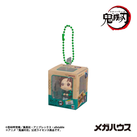 PRECOMENZI - Demon Slayer: Kimetsu no Yaiba Look Up Mini Figures Miniature Collection 4 cm Blind Box Assortment (4)