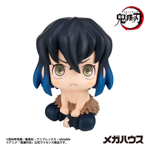 PRECOMENZI - Demon Slayer: Kimetsu no Yaiba Lookup PVC Figure Inosuke Hashibira Bossy ver. 11 cm (Repeat)