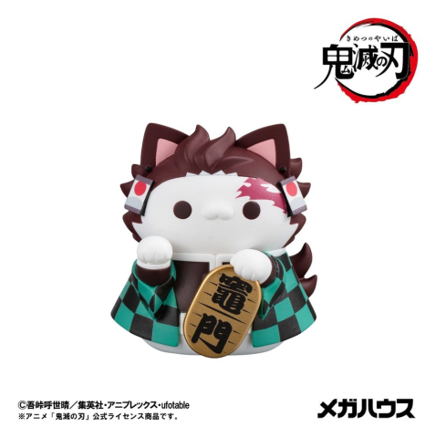 Demon Slayer: Kimetsu no Yaiba Mega Cat Project Trading Figures 8-Pack Fortune Cats Ver. 01 7 cm Blind Box (with gift) [8]