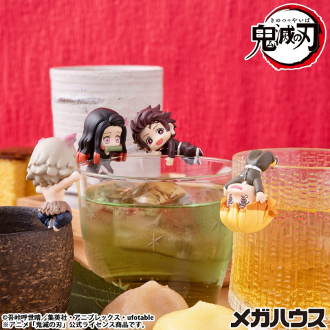 Demon Slayer Kimetsu no Yaiba Ochatomo Series Trading Figure 4 cm Assortment (6) [9]