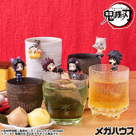 Demon Slayer Kimetsu no Yaiba Ochatomo Series Trading Figure 4 cm Assortment (6) [10]