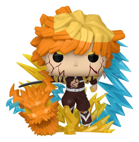 Demon Slayer: Kimetsu no Yaiba POP! Premium Vinyl Figure Zenitsu with Chase (Glow) 9 cm Assortment (3) [3]