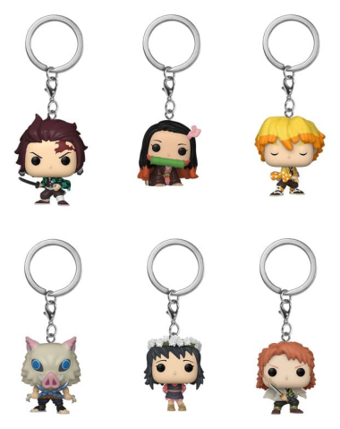 Fashion & Accessories - Demon Slayer: Kimetsu no Yaiba POP! Vinyl Keychains 4 cm Display (12)