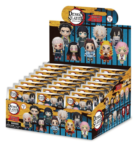 Demon Slayer: Kimetsu no Yaiba PVC Bag Clips Series 2 Display (24) [2]