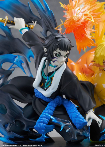 Demon Slayer: Kimetsu no Yaiba PVC Statue Zenitsu Agatsuma & Kaigaku 15 cm [9]