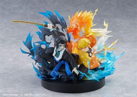 Demon Slayer: Kimetsu no Yaiba PVC Statue Zenitsu Agatsuma & Kaigaku 15 cm [6]