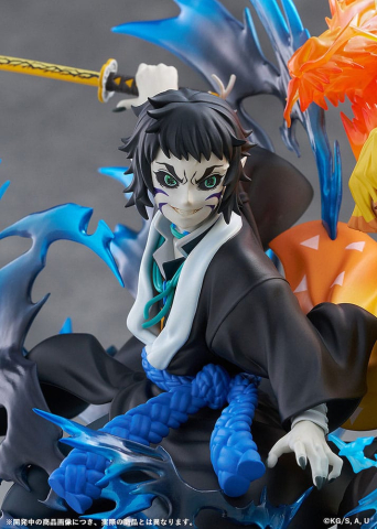 Demon Slayer: Kimetsu no Yaiba PVC Statue Zenitsu Agatsuma & Kaigaku 15 cm [8]