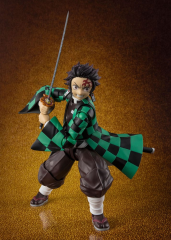 Jucarii - Demon Slayer: Kimetsu no Yaiba S.H. Figuarts Action Figure Tanjiro Kamado The Final Battle in the Infinity Castle 14 cm