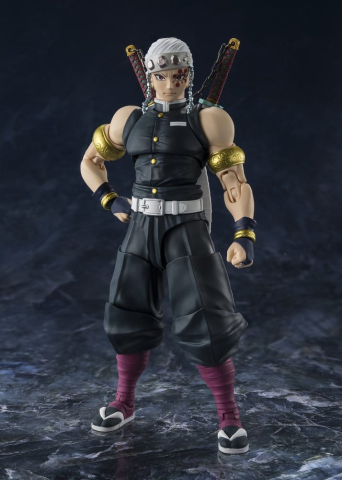 Jucarii - Demon Slayer: Kimetsu no Yaiba S.H.Figuarts Action Figure Uzui Tengen 17 cm