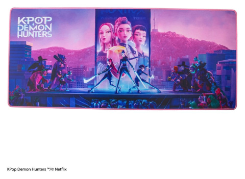 Pop Culture - Desk Mat XL KPop Demon Hunters Takedown mouse pad 80 cm oficial