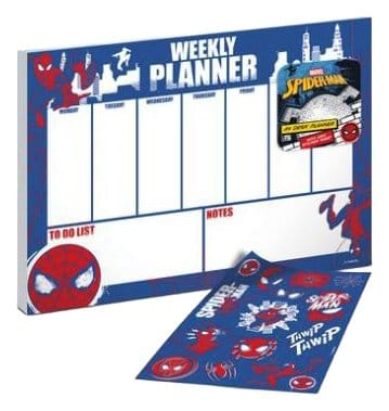 PRECOMENZI - Desk Pad A4 Red, White and Blue Display (12)