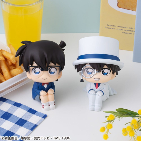 Detective Conan Look Up PVC Figures 2-Pack Conan Edogawa & Kid the Phantom Thief 11 cm (with gift) [19]