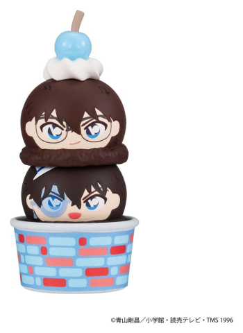 Collectibles - Detective Conan Tsumichen Stack up &amp; Change Mini Figures 8 cm Blind Box Assortment (6) (with gift)