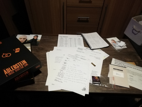 Detective Stories. Case 1 - The fire in Adlerstein [1]