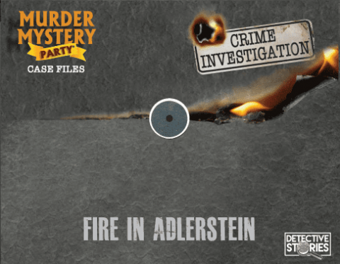 Board Games - Detective Stories. Case 1 - The fire in Adlerstein