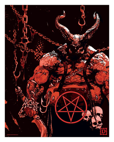 Casa si Cadouri - Diablo Art Print Set of Five Limited Edition 36 x 28 cm