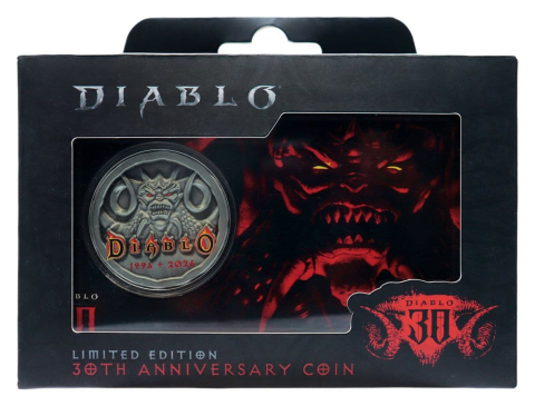 Diablo Collectable Coin 30th Anniversary Limited Edition [3]