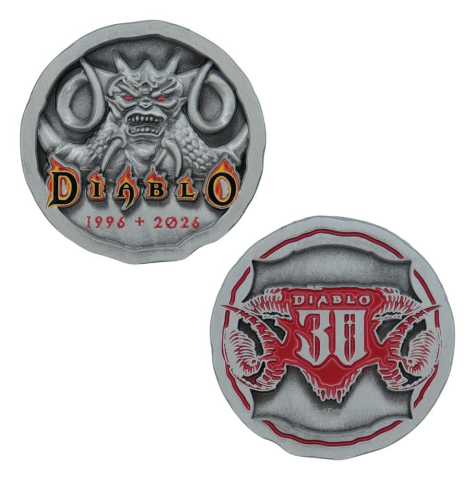 Diablo Collectable Coin 30th Anniversary Limited Edition [0]