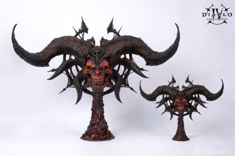 Diablo IV Art Mask Replica 1/2 Scale Mephisto 43 cm [7]