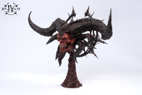 PRECOMENZI - Diablo IV Art Mask Replica 1/2 Scale Mephisto 43 cm