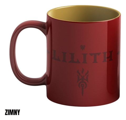 PRECOMENZI - Diablo IV Heat Change Mug Lilith's Blood