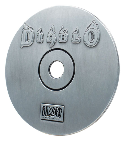 PRECOMENZI - Diablo Replica 30th Anniversary CD-ROM Limited Edition 11 cm