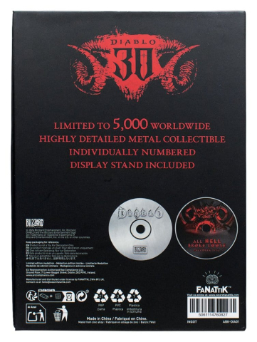 Diablo Replica 30th Anniversary CD-ROM Limited Edition 11 cm [7]