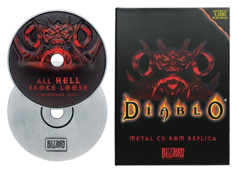 Diablo Replica 30th Anniversary CD-ROM Limited Edition 11 cm [9]