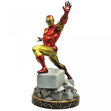 Figurine - diamond select marvel premier classic iron man statue (35cm)