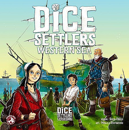 Board Games - Dice Settlers: Western Sea