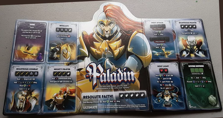 Dice Throne S1R Box 2 Monk v Paladin [2]