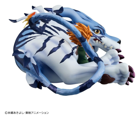 Digimon Adventure G.E.M. Series PVC Figure Garurumon & Ishida Yamato 25 cm (Repeat) [3]