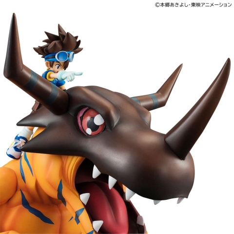 Digimon Adventure Precious G.E.M. Series PVC Figure Greymon & Taichi Yagami 25 cm (Repeat) [4]