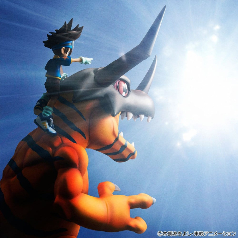 Digimon Adventure Precious G.E.M. Series PVC Figure Greymon & Taichi Yagami 25 cm (Repeat) [7]
