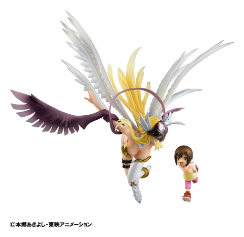 Digimon Adventure Precious G.E.M. Series PVC Statue Angewomon & Hikari Yagami 22 cm [3]