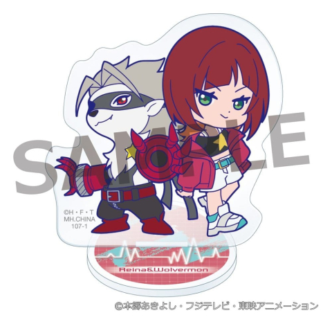Digimon Buddycolle Acrylic Stands Beatbreak 6 cm Blind Box Display (6) [1]