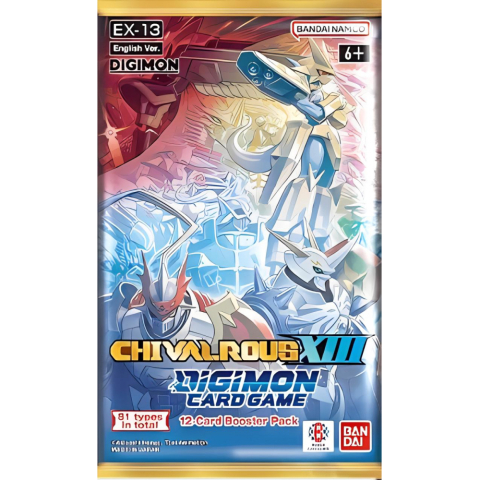 Noutati - Digimon Card Game Chivalrous XIII EX-13 – Booster 12 Carti, Engleza
