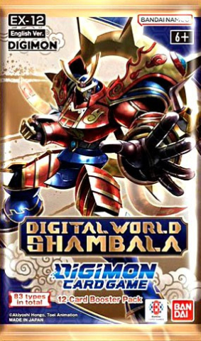 Trading Card Games - Digimon Card Game Extra Booster EX-12 Shambala Booster Pack (EN)