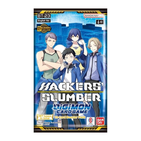 Noutati - Digimon Card Game Hacker's Slumber BT-23 Booster Pack – 12 Carti