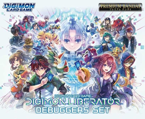 Trading Card Games - Digimon Card Game Liberator Debuggers Set PB-22 – Colectie 52 Carti + Storage Box
