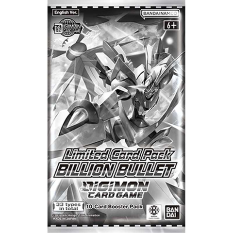 Trading Card Games - Digimon Card Game Limited Card Pack Billion Bullet