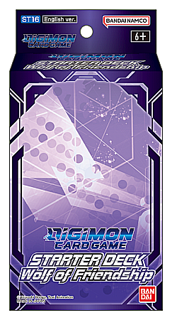 Trading Card Games - Digimon Card Game - StarterDeck Display Wolf of Friendship ST16