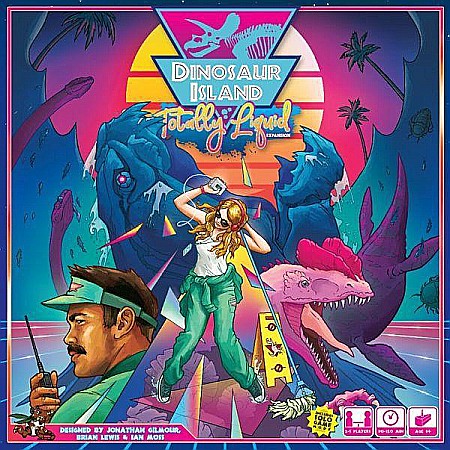 Extensii boardgames - Dinosaur Island: Totally Liquid
