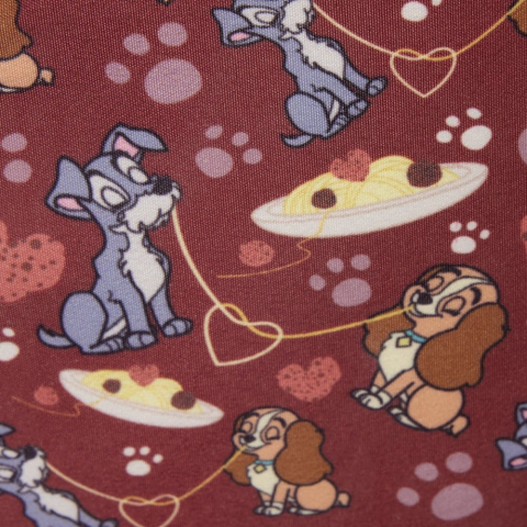Disney by Loungefly Crossbody Lady & the Tramp Spaghetti Dinner [4]